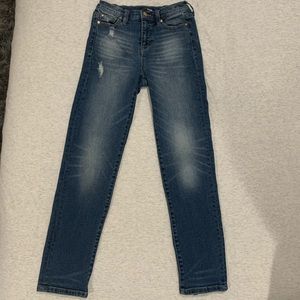 High Rise Mom/ Boyfriend Jeans